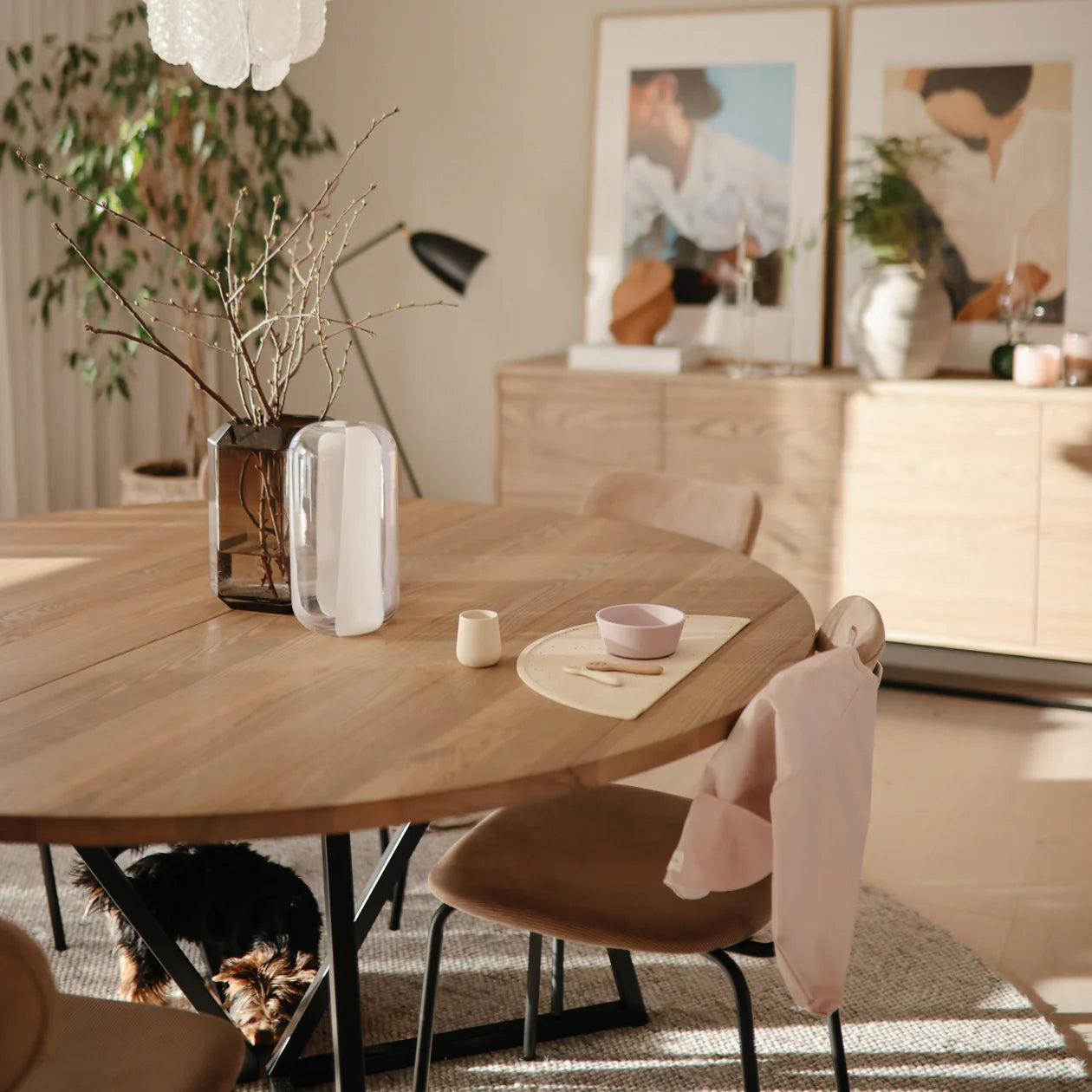 Mushie Silicone Bowl - Soft Lilac