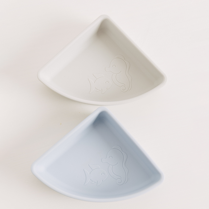 Baby by Beach Multi-Use Divider Tableware Set - Misty Sky