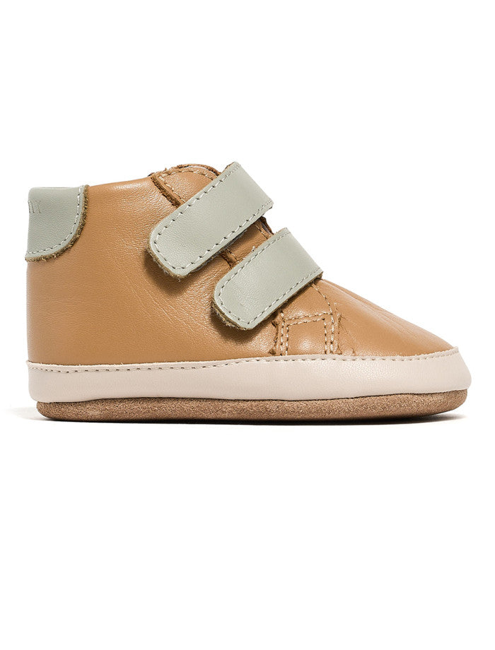 Pretty Brave Baby Hi-Top Tan/Sage