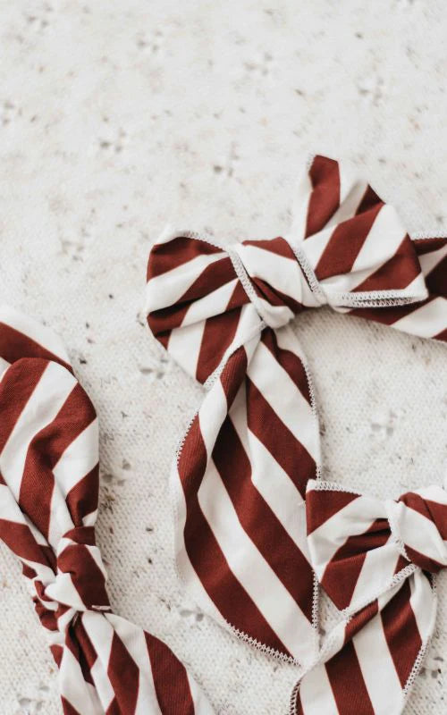 Bencer & Hazelnut Candy Cane Bows