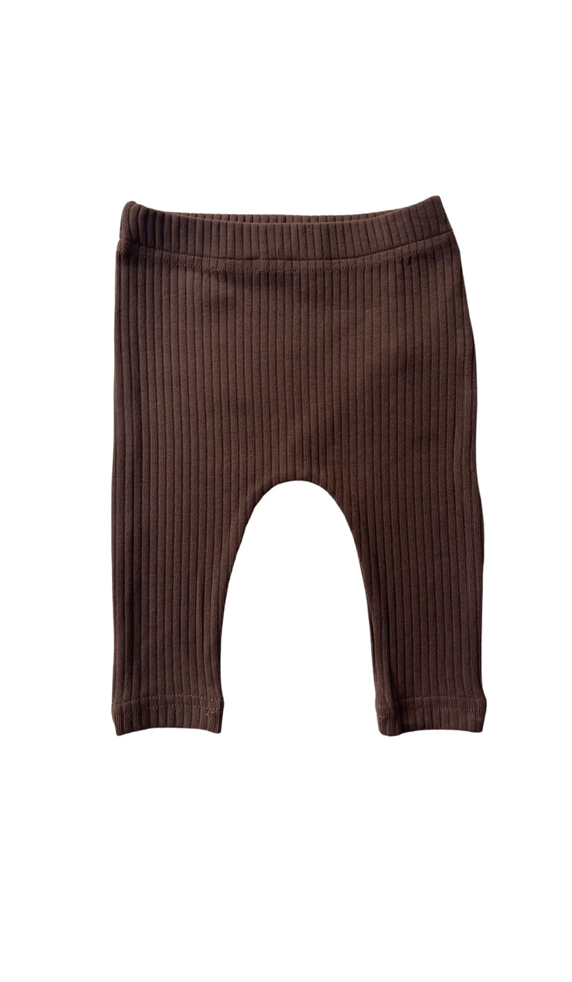 Rai & Co Basic Leggings - Chocolate