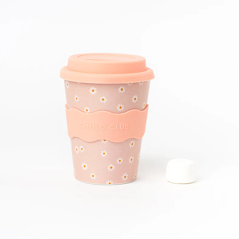 Chino Club Pink Daisy Adult Cup 12 oz