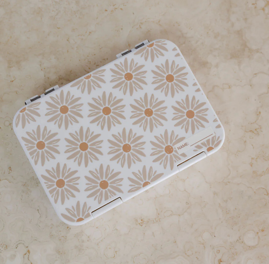 Woven Kids Medium Bento Box - Daisy