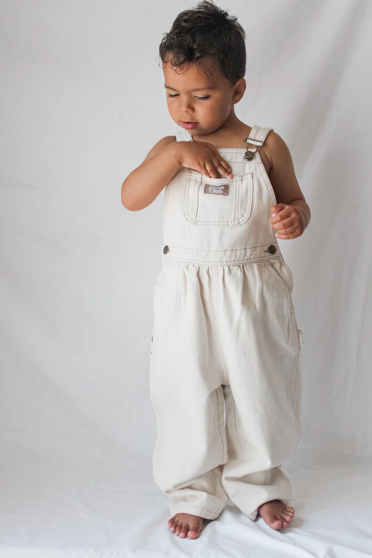 Twin Collective Carpenter Overall - Ecru Organic