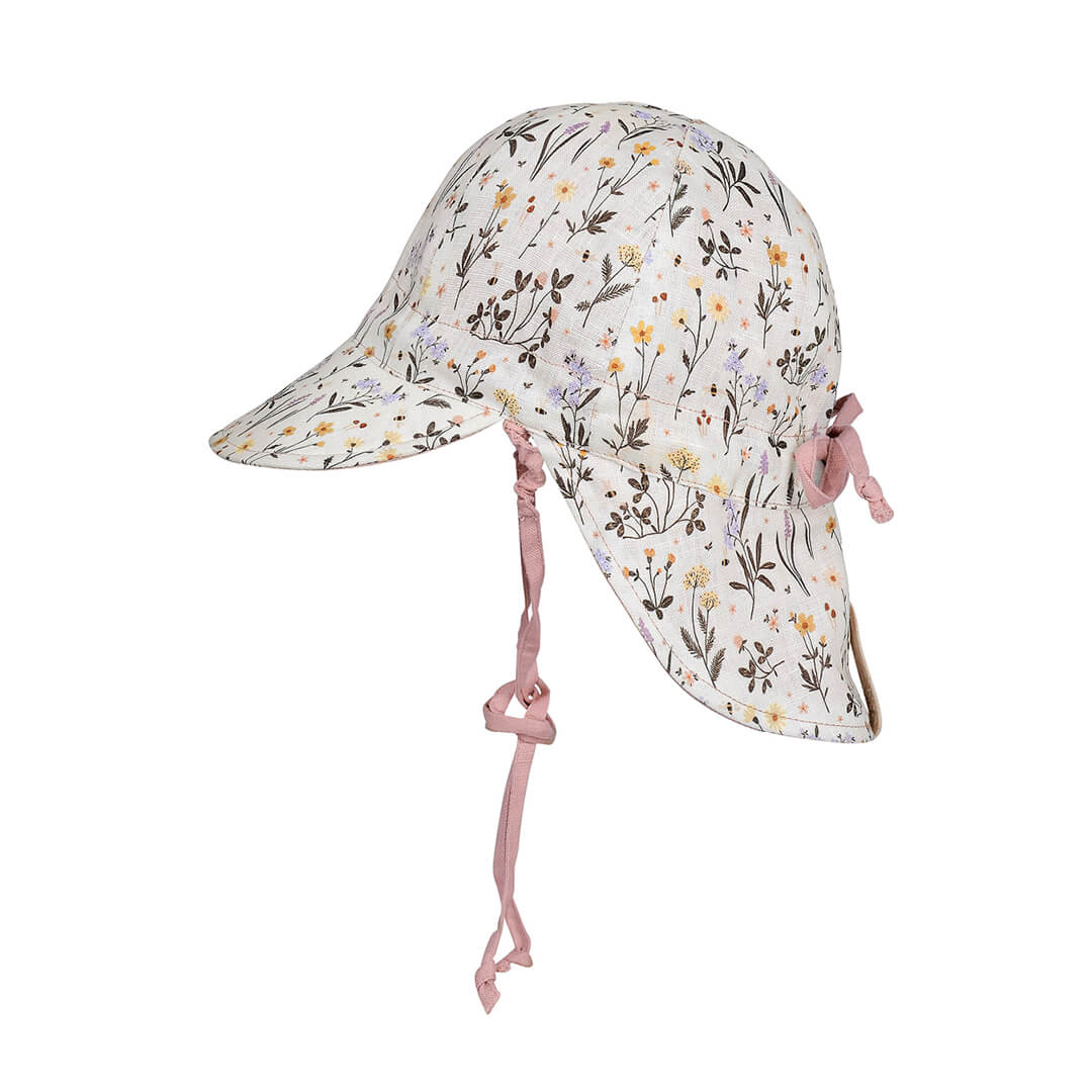 Bedhead Hats 'Lounger' Baby Reversible Flap Sun Hat - Provence