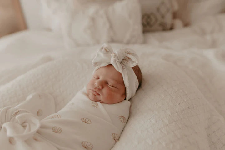 Woven Kids- Jersey Seashell Headband