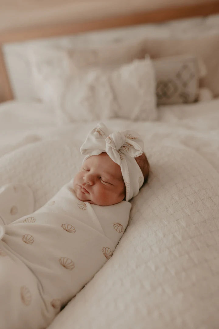 Woven Kids- Jersey Seashell Headband