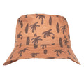Acorn Kids Honolulu Wide Brim Bucket Hat- Caramel and Brown