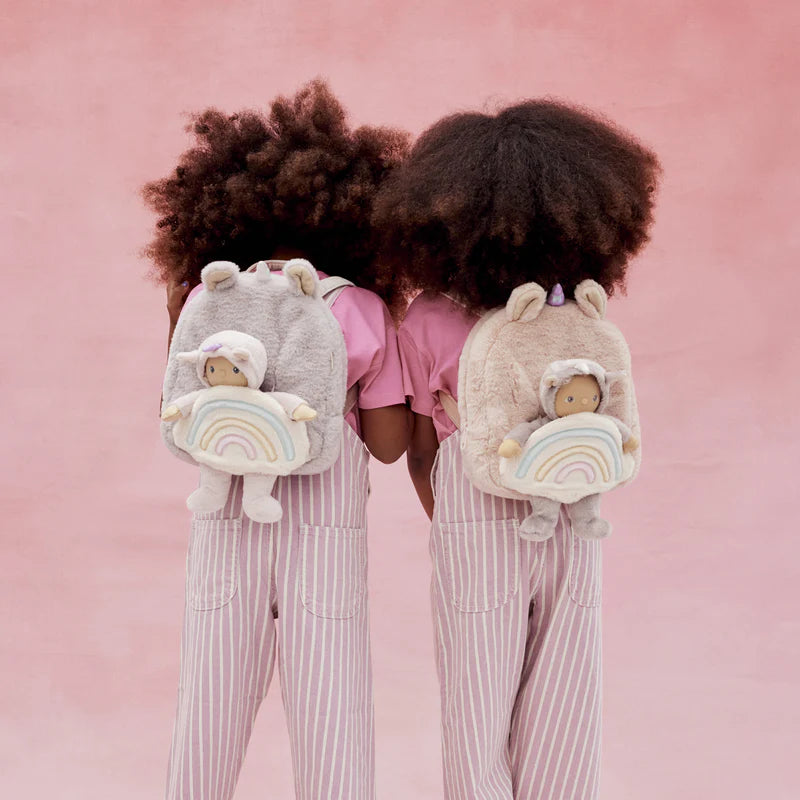 Olliella Hopalong Unicorn Backpack - Liliac