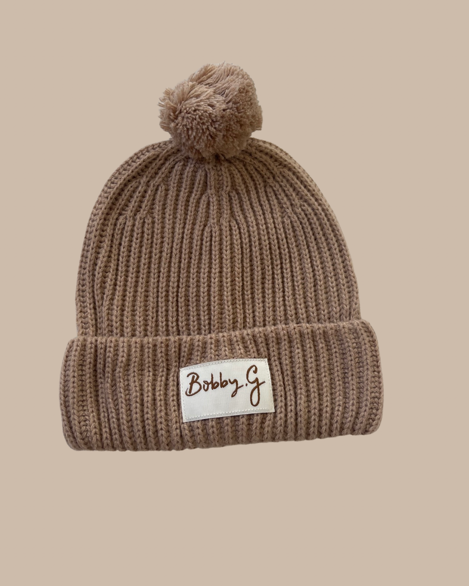 Pom Pom Beanie - Hot Chocolate