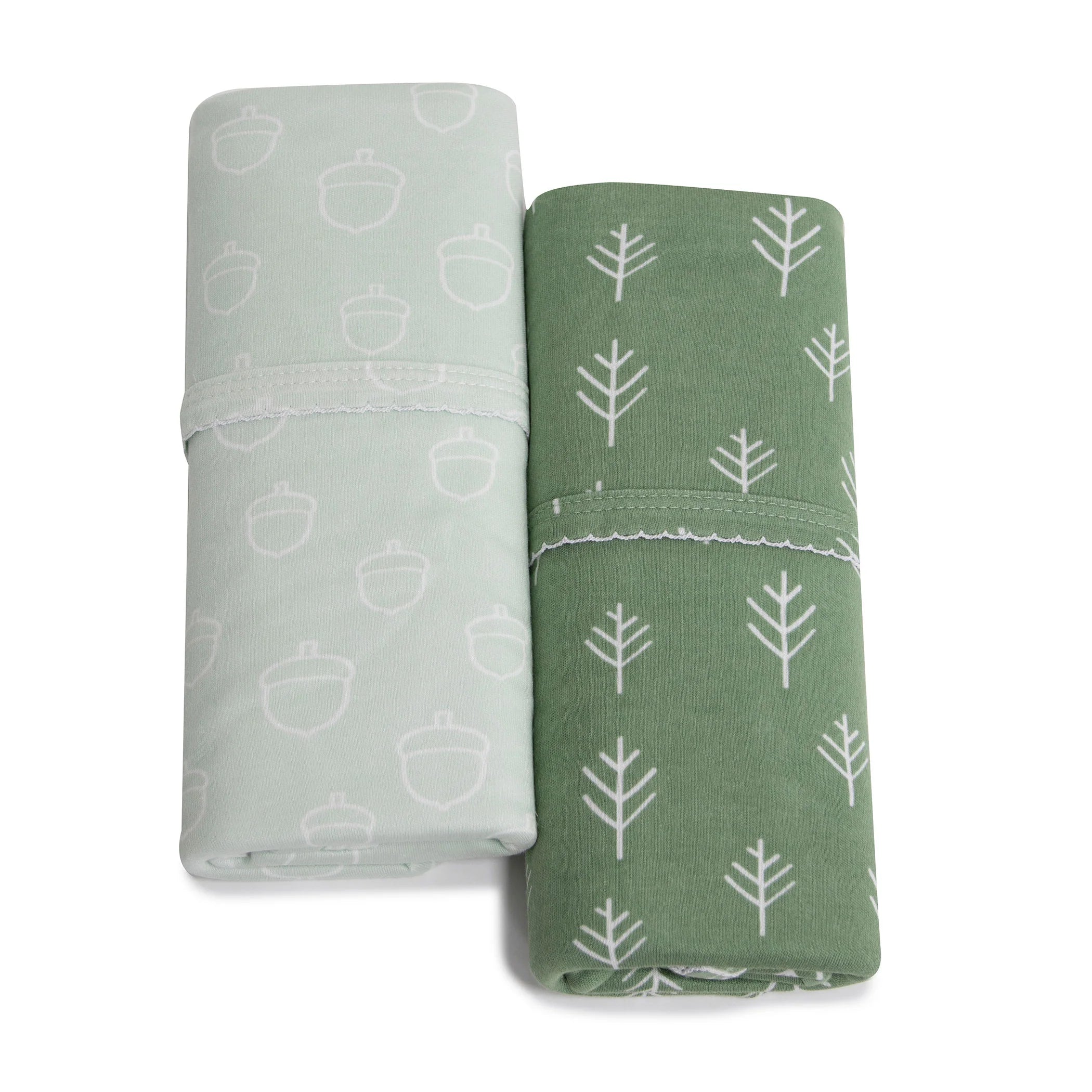 Bubba Blue Nordic 2pk Jersey Wrap Avocado/Forest