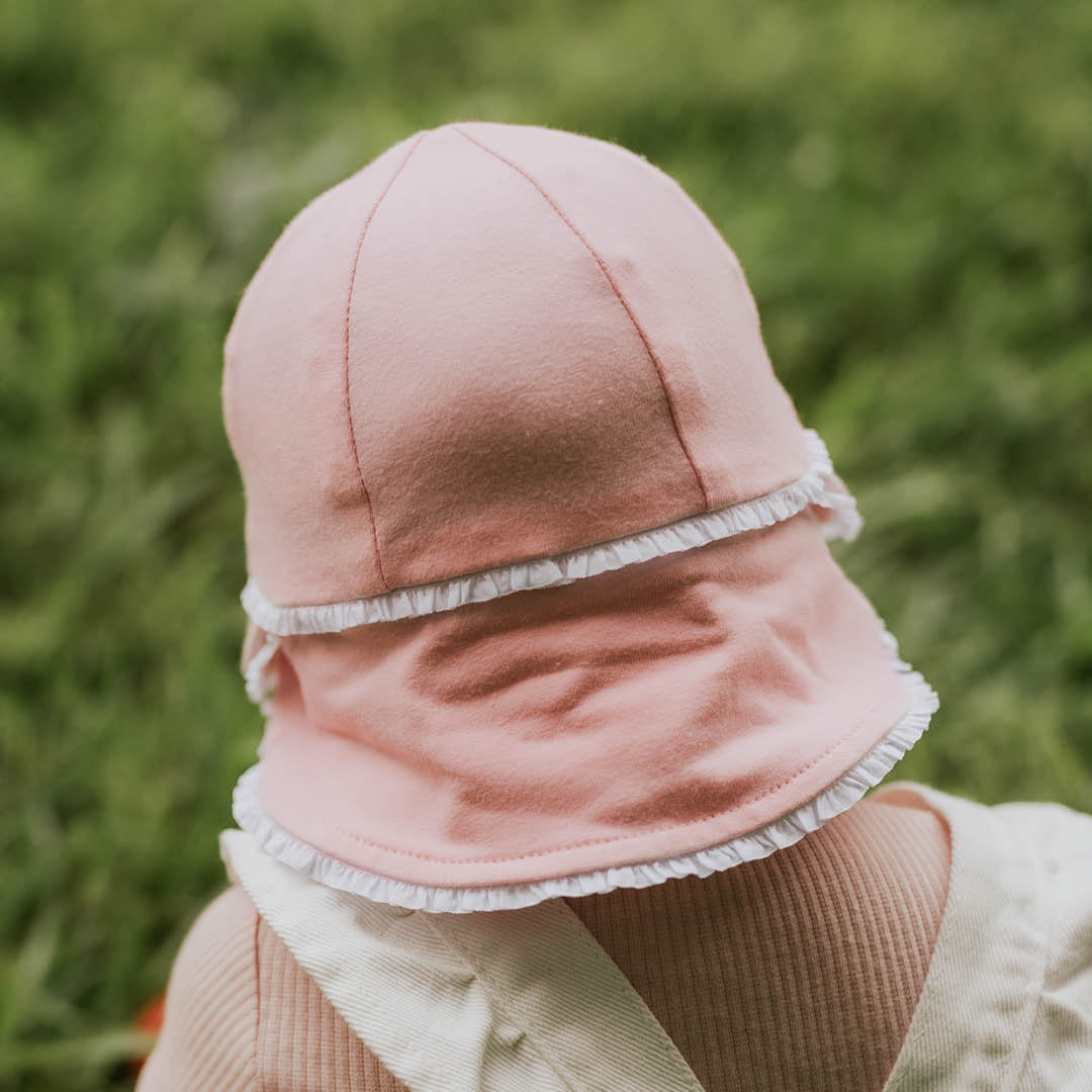 Bedhead Legionnaire Hat Ruffle Trim - Blush