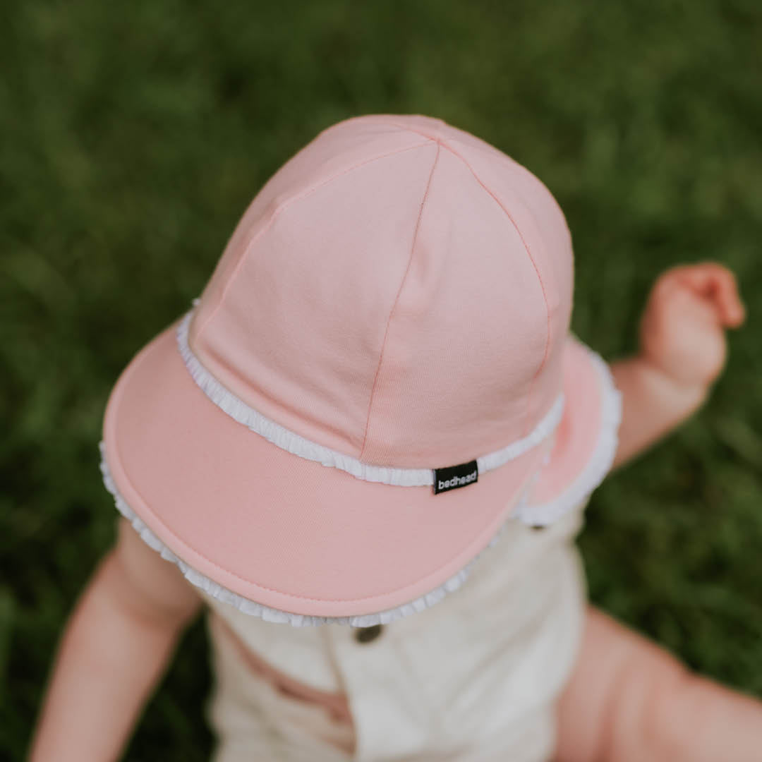 Bedhead Legionnaire Hat Ruffle Trim - Blush