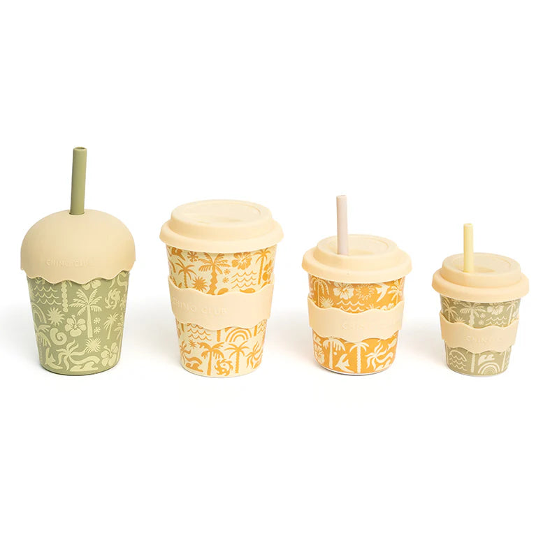 Chino Club Moana Mini Smoothie Cup & Straw 200ml