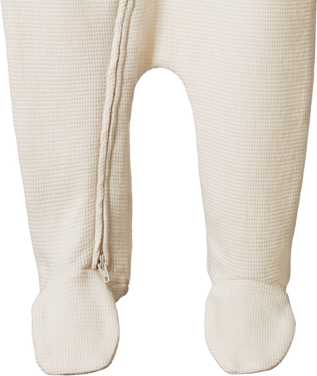 Nature Baby Dreamlands Waffle Suit - Natural
