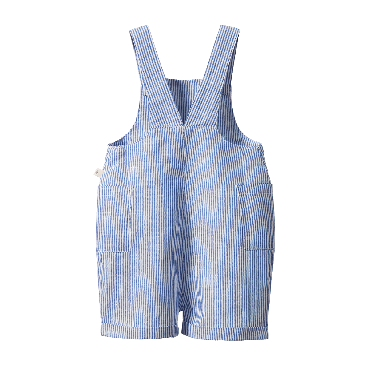 Nature Baby Tucker Shorties Overall Linen