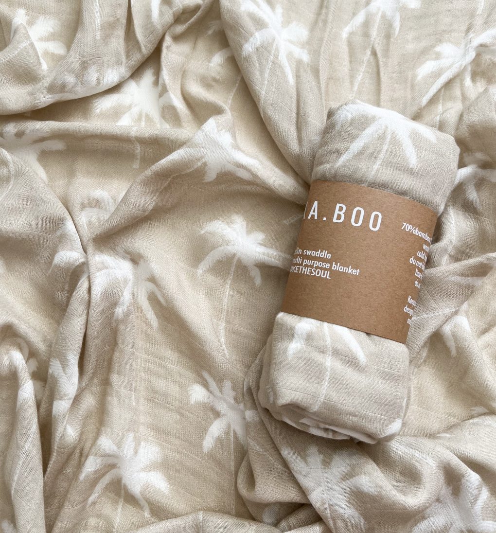 Seaka Boo Wrap Bamboo/ Cotton- Oat Palm