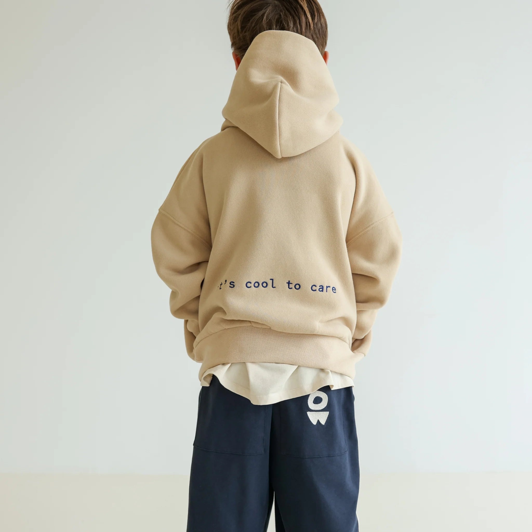 Olle Plush Skate Hoodie - Sand