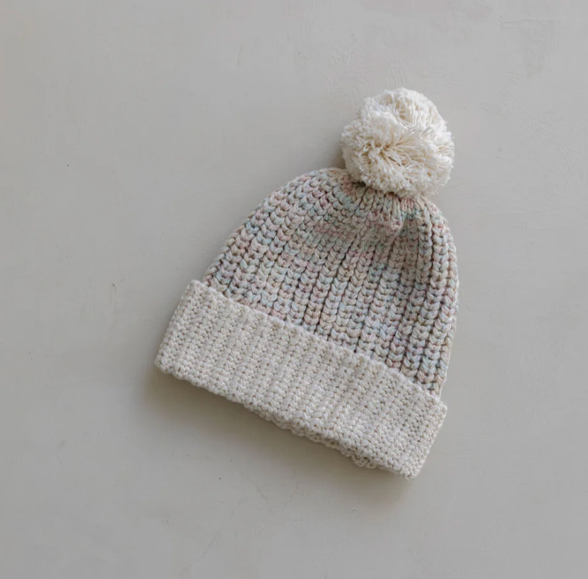 Belle & Sun Beanie - Opal Shell