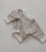 Belle & Sun Knit Sweater - Pebble