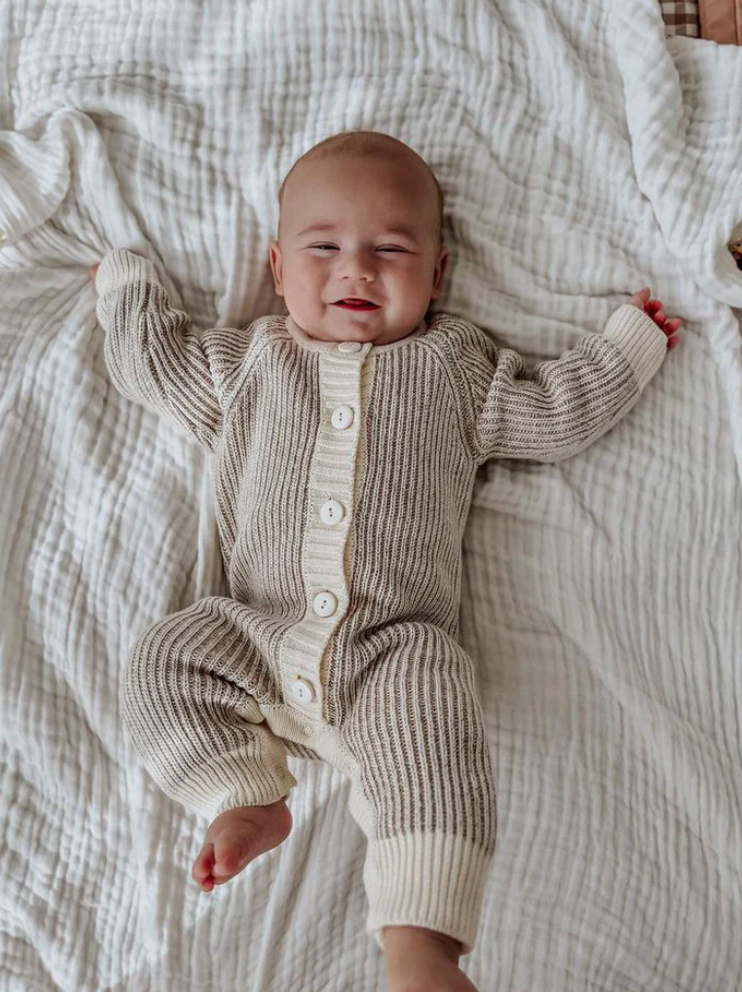 Belle & Sun Bodysuit - Pebble