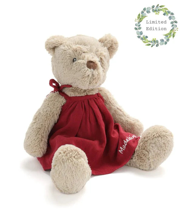 Nana Huchy Honey Bear Dress- Red