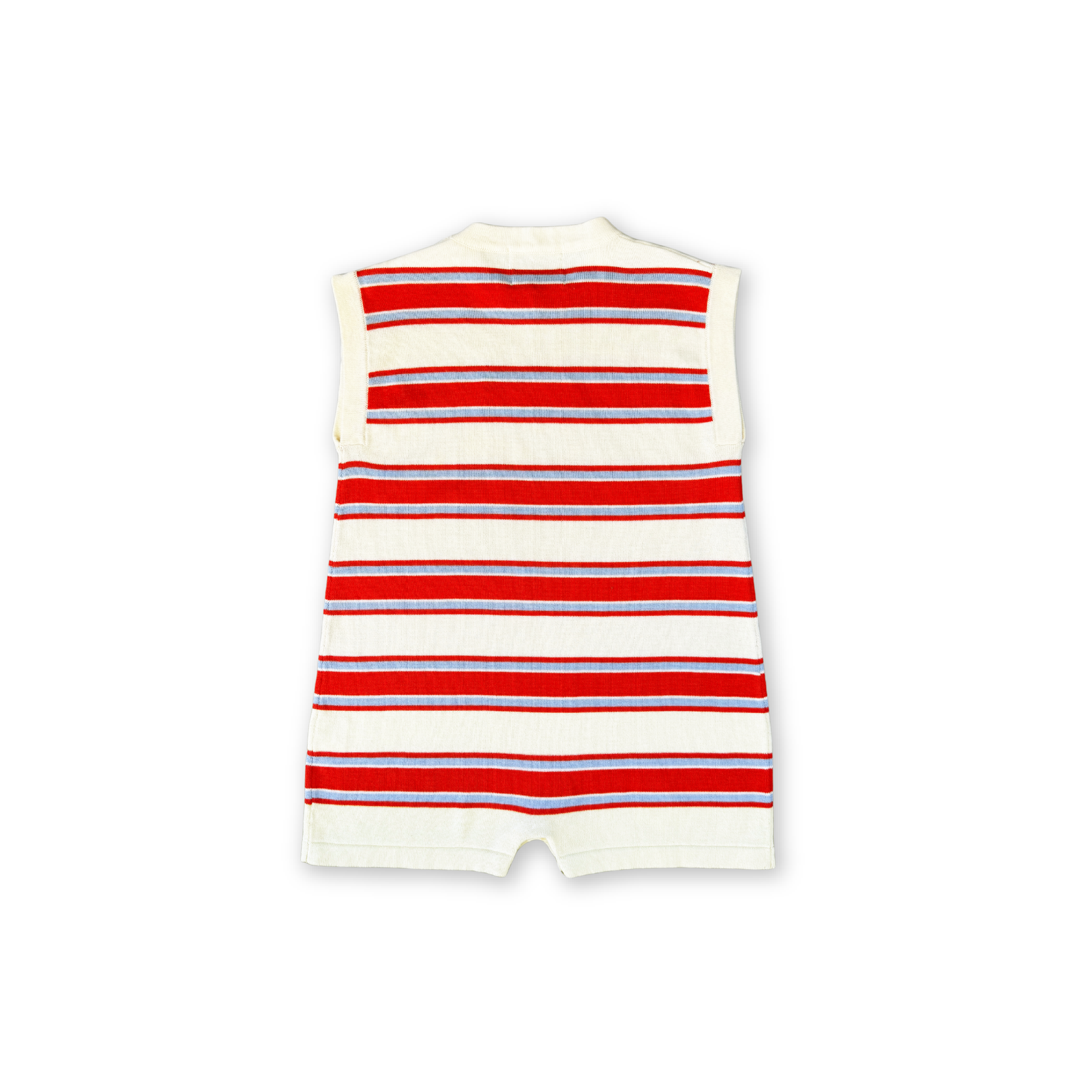 Grown Organic Island Stripe Playsuit