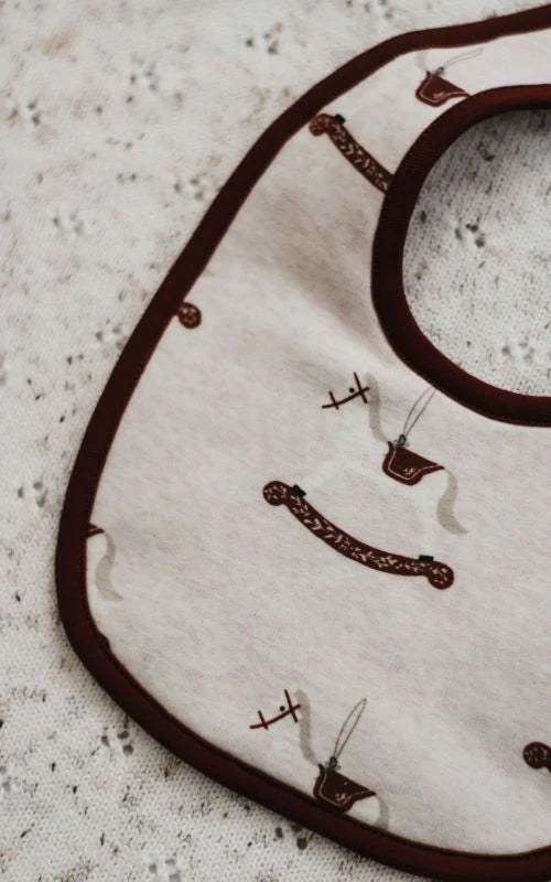 Bencer & Hazelnut Rocking Horse Bib