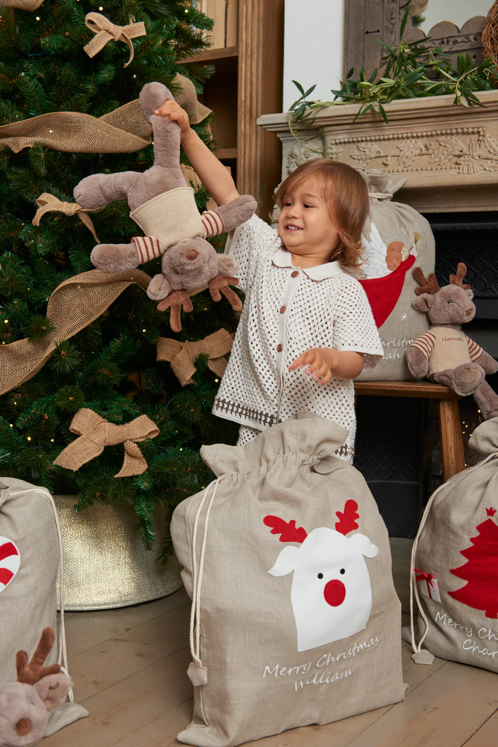 Nana Huchy Santa Sack - Reindeer