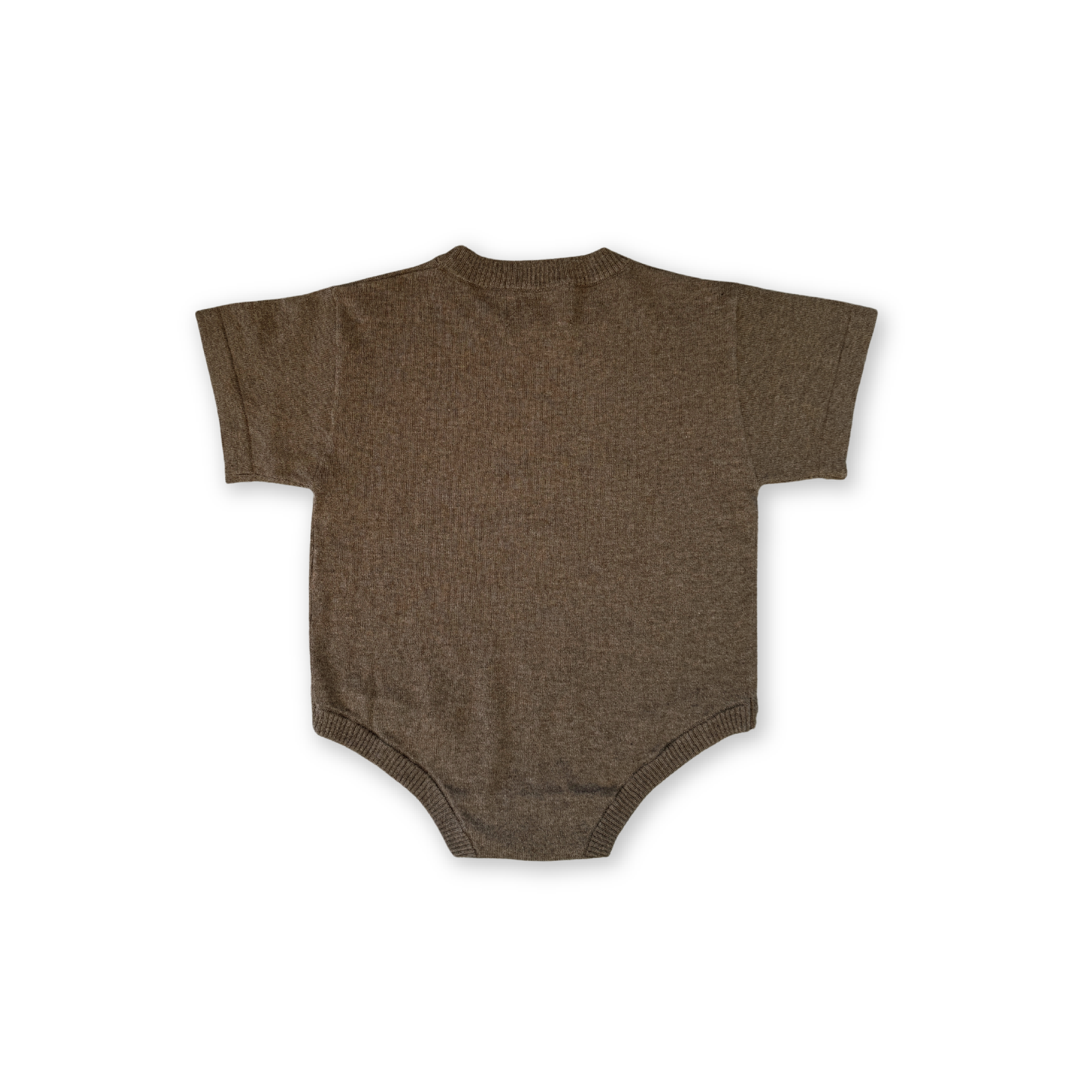 Organic Sardine Oversized Romper - Mud