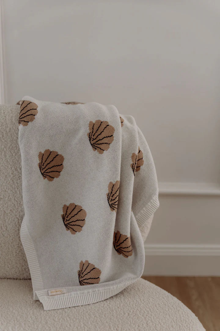 Woven Kids - Shell Blanket Nude