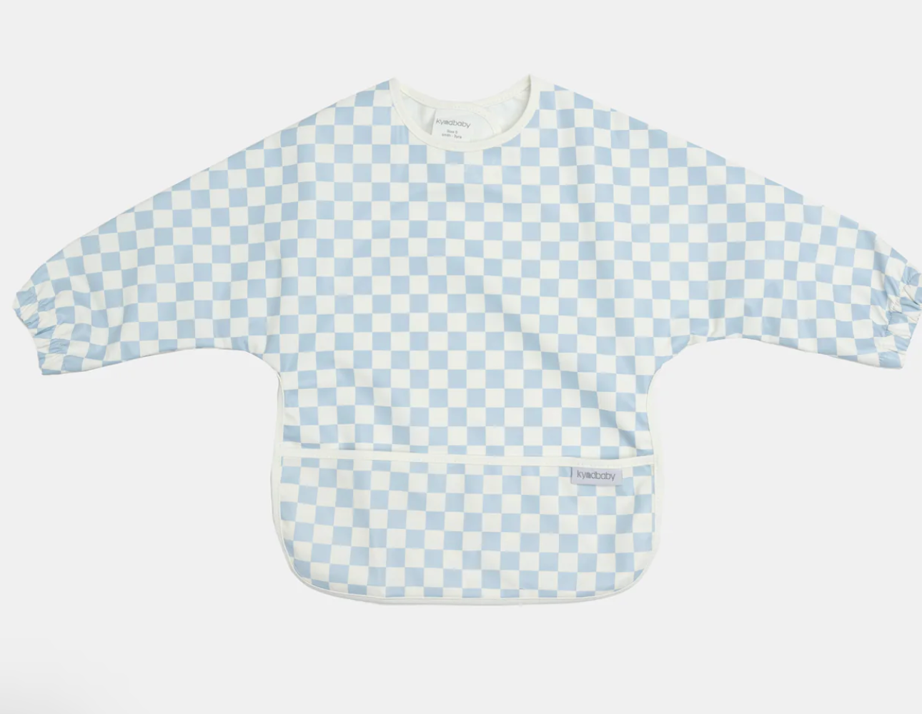 Kynd Baby Messy Bib - Sky Blue Grib