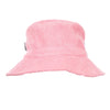 Acorn Kids Terry Towelling Bucket Hat -Light Pink