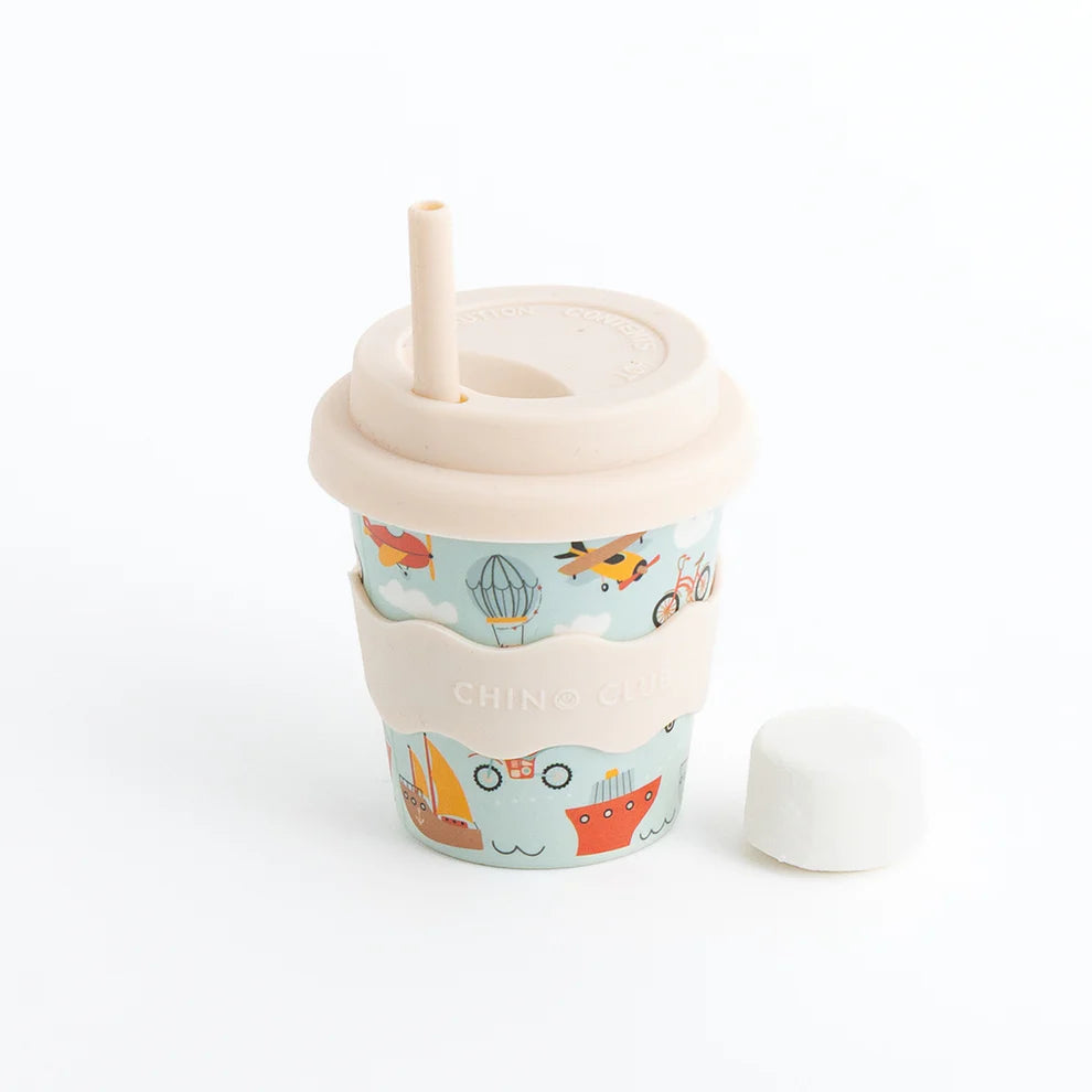 Chino Club Vehicles Babychino Cup 4oz"