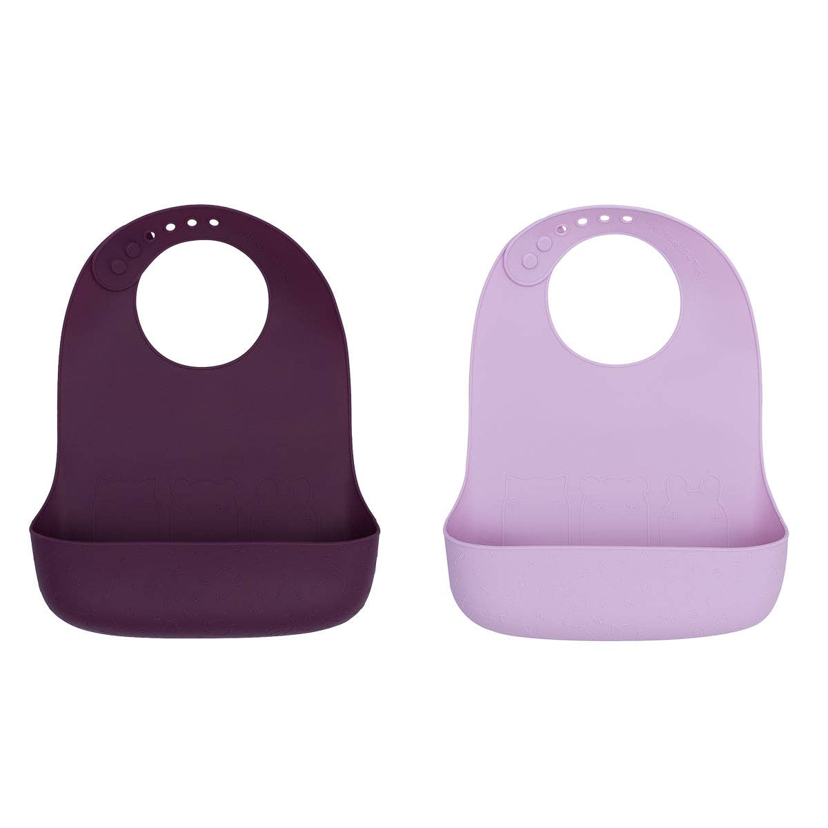 Catchie Bibs® 2.0 - Plum & Lilac