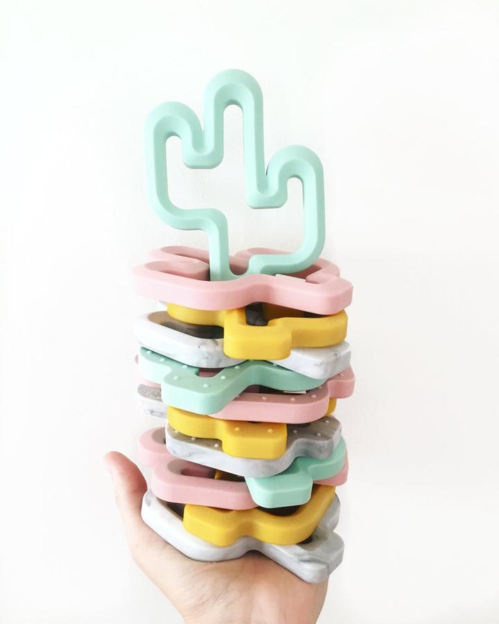 Cactus Silicone Teether
