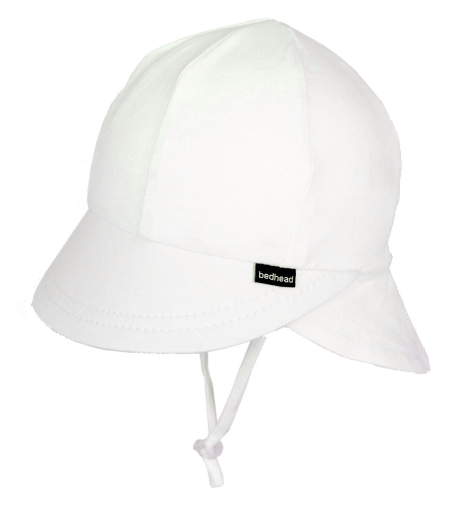 Bedhead Legionnaire Hat with Strap - White