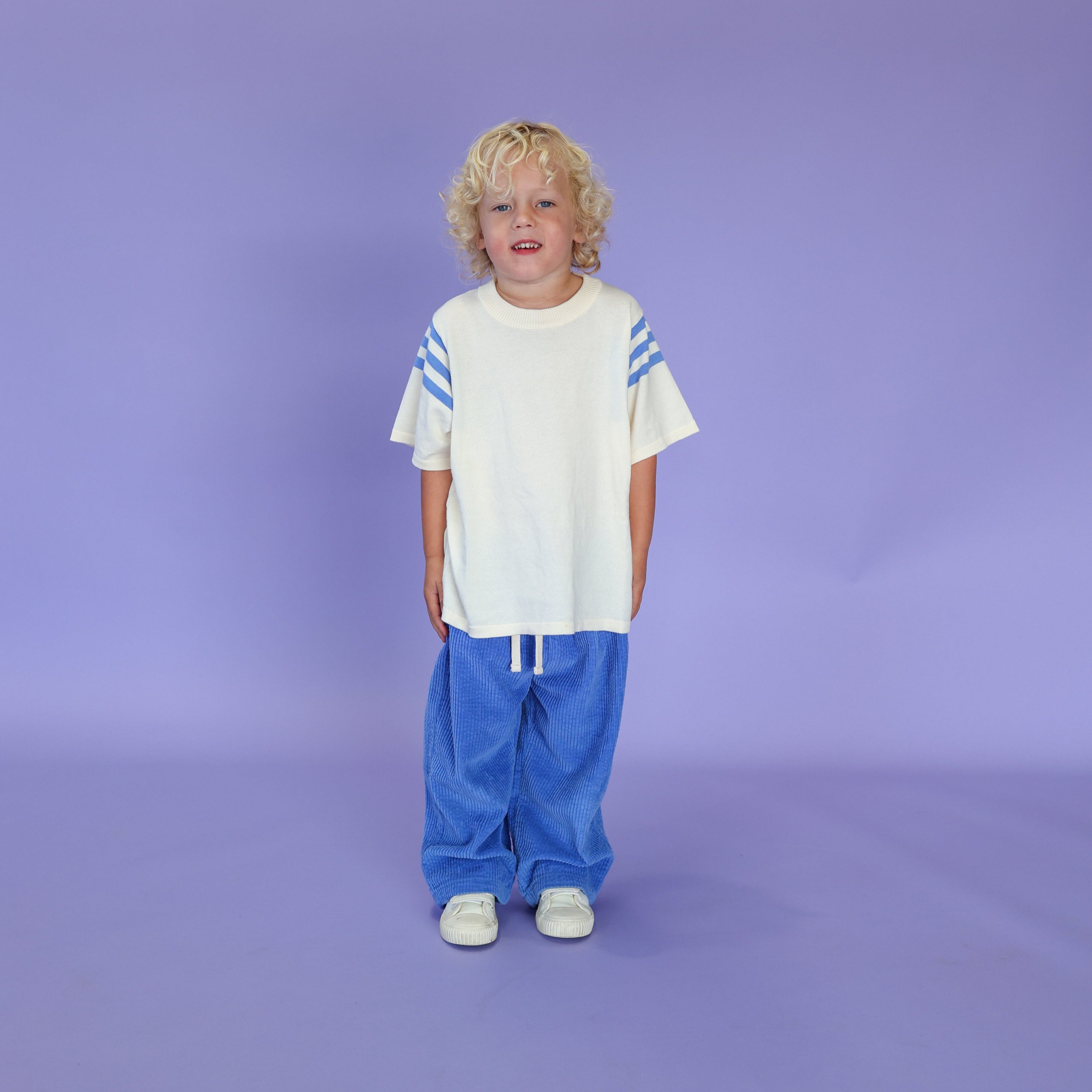 Grown Organic Relaxed Cord Pant Sea
