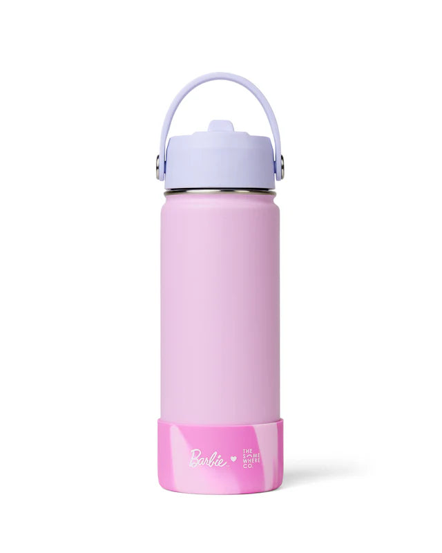 The Somewhere Co Barbie Water Bottle 500ml