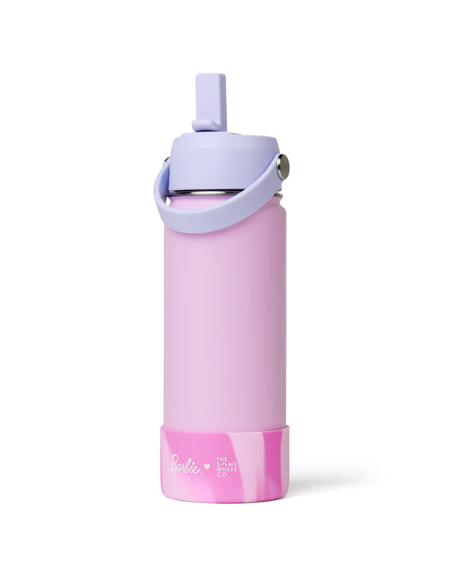 The Somewhere Co Barbie Water Bottle 500ml