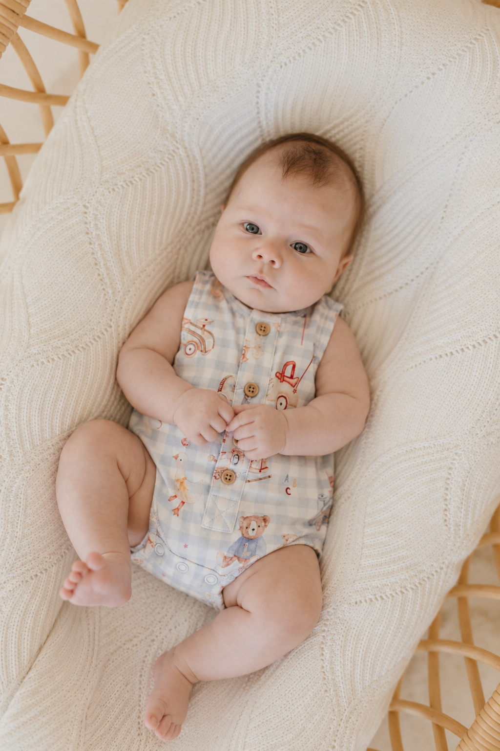 Confetti Kidz Toy Parade - Button-up Romper