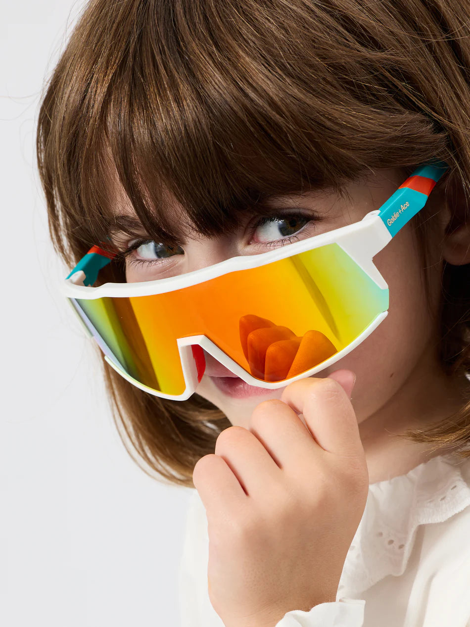 Goldie & Ace Sporty Sunglasses - White