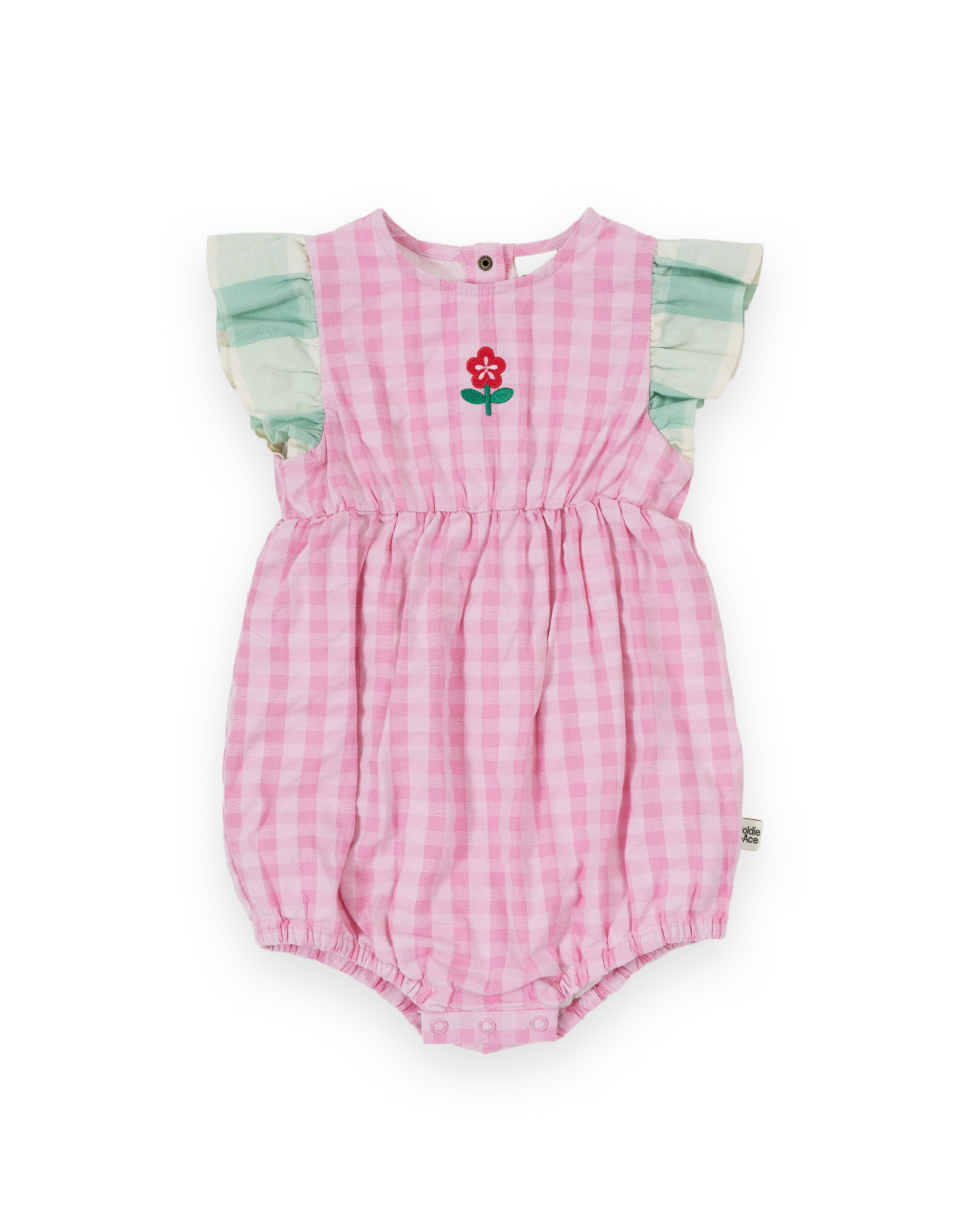 GOLDIE & ACE GINGHAM LANI ROMPER