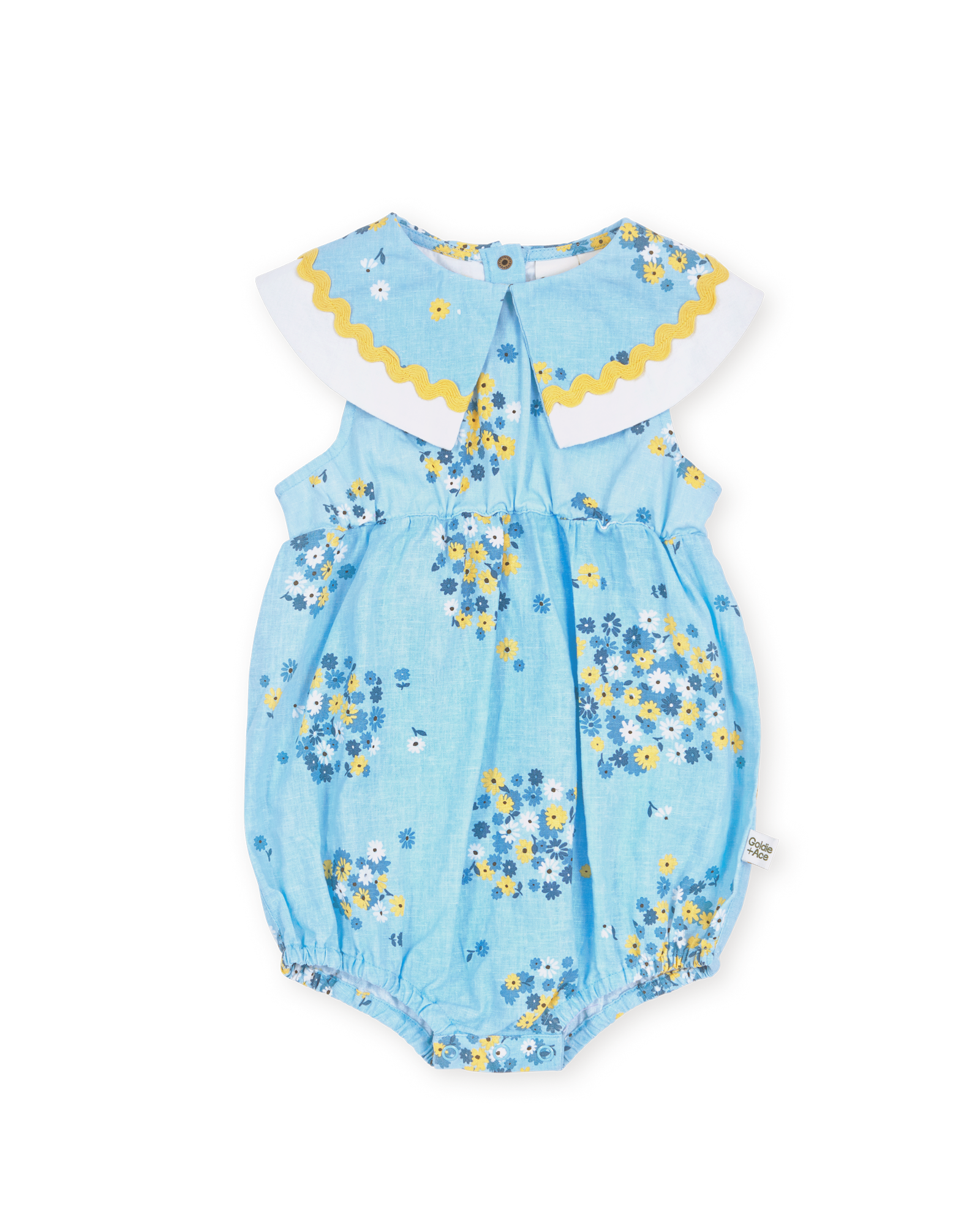Goldie & Ace Floral Ava Collared Romper