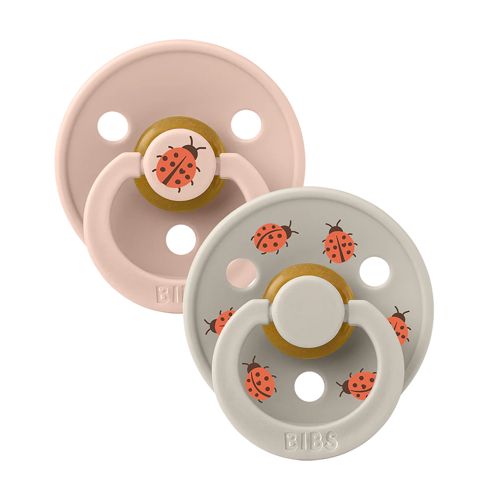 Bibs Ladybug Blush Mix Dummys