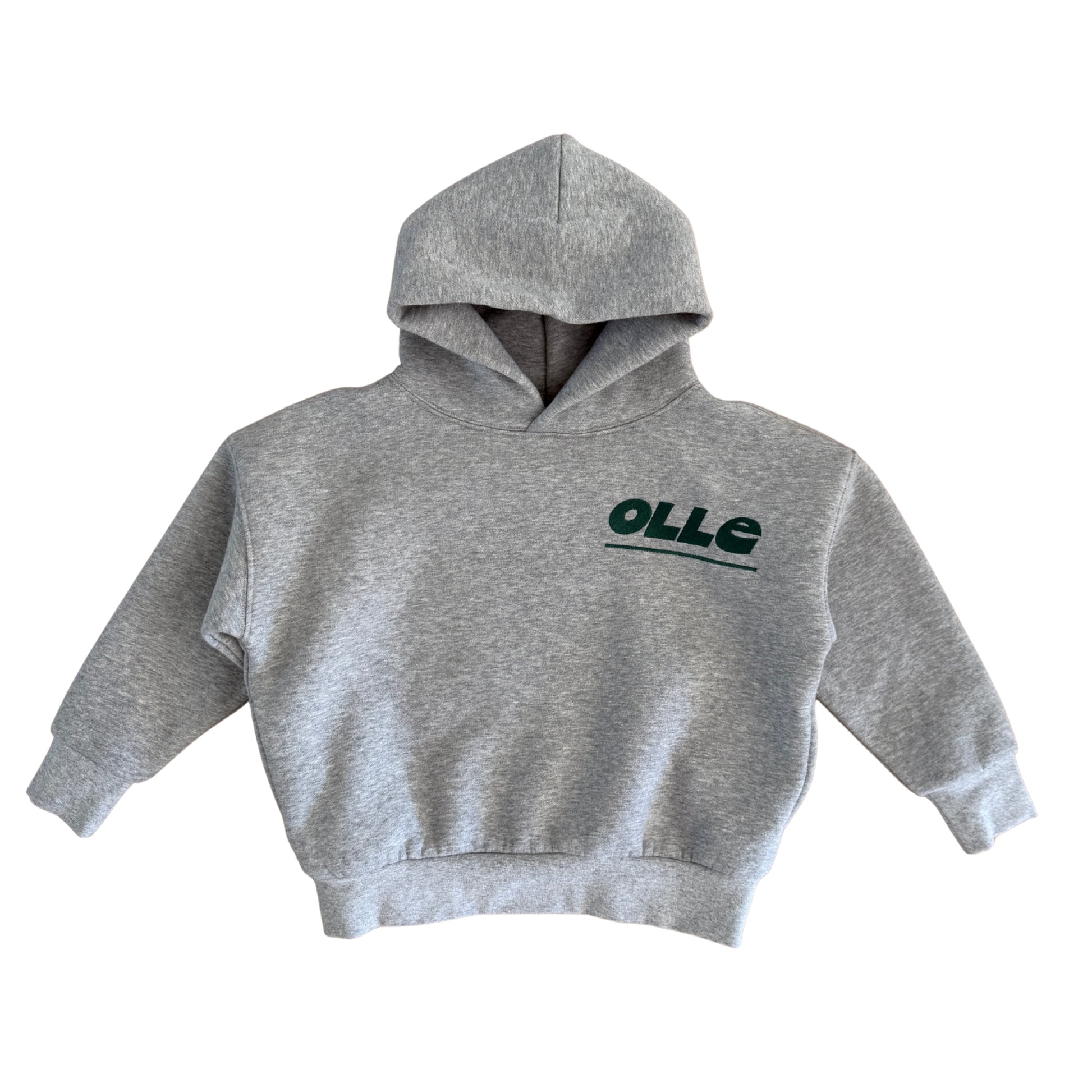 Olle Skate Hoodie- Grey Marle