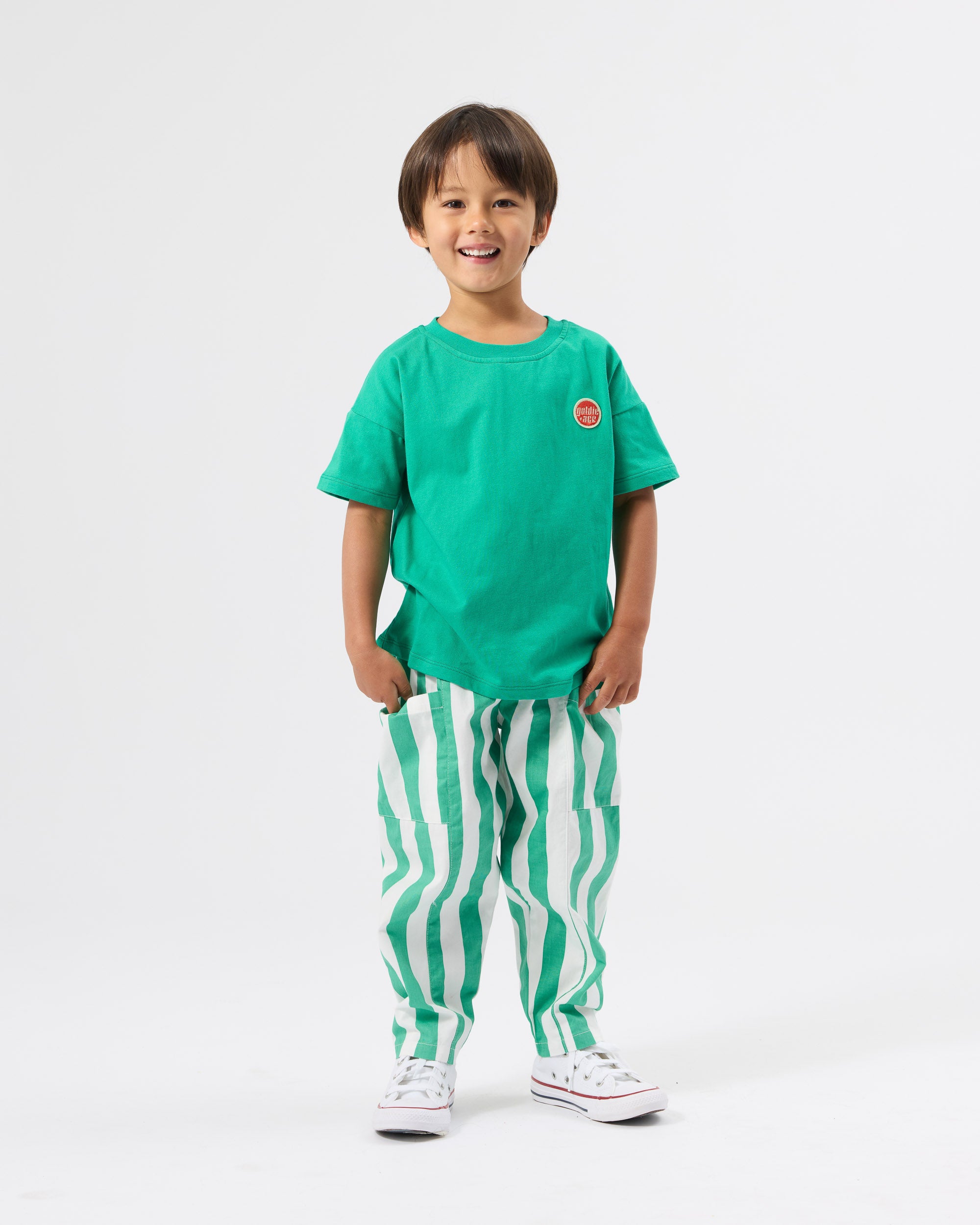 GOLDIE & ACE HAPPY STRIPE LIGHTWEIGHT KIT POCKET PANT