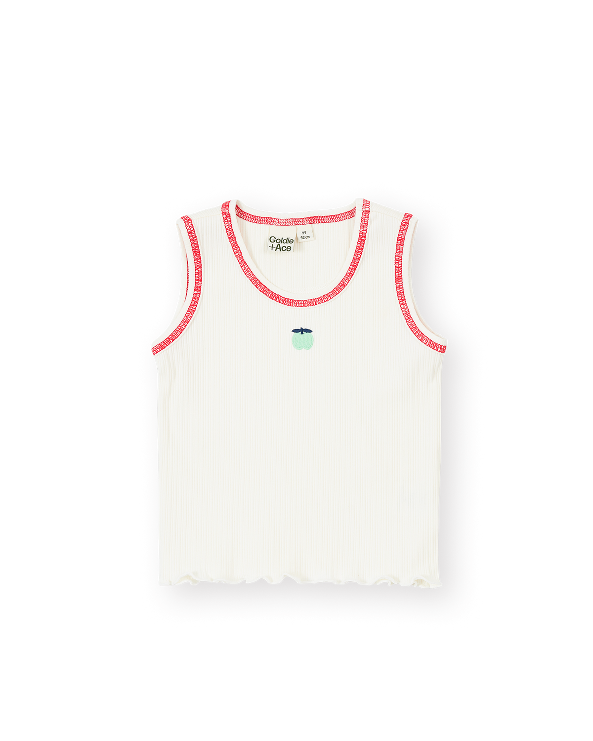 Goldie & Ace Rib Apple Tank