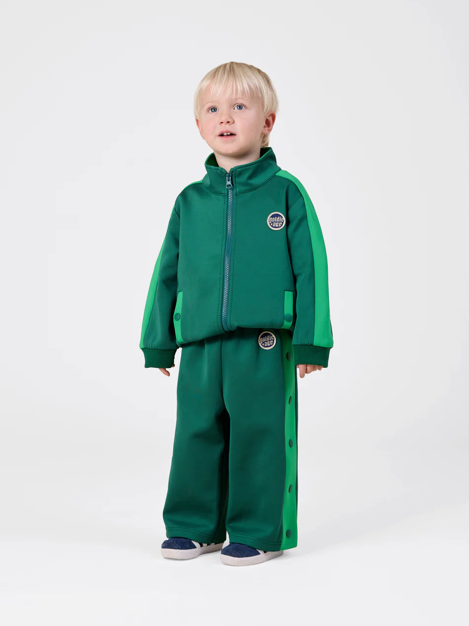 Goldie & Ace Logo Track Zip Jacket Green