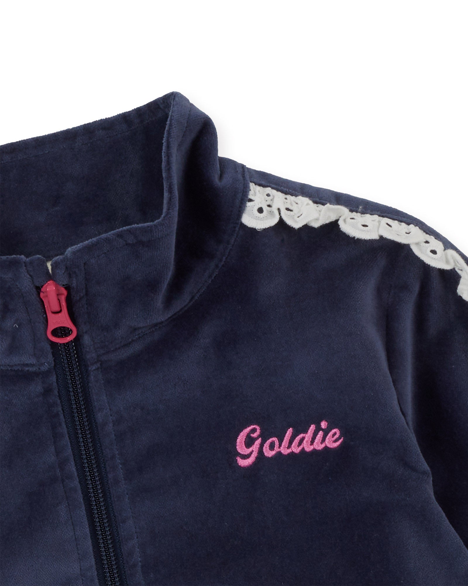 Goldie & Ace Logo Track Zip Jacket